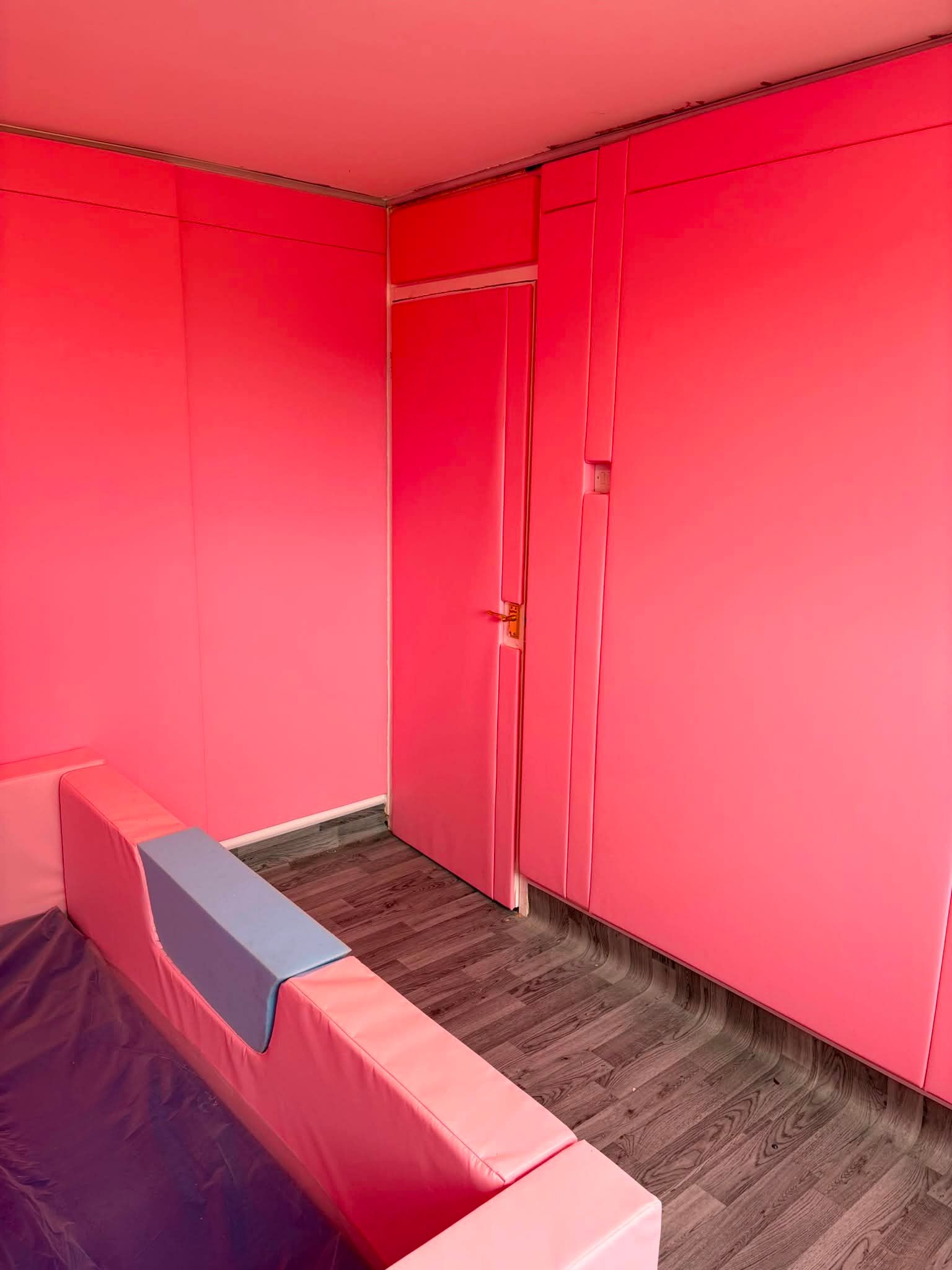 Peter Padding room with Pink padding