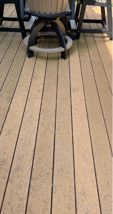 Before Deck Cleaning — Cincinnati, OH — Cruz Pressure Washing