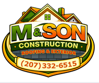 M & Son Construction logo