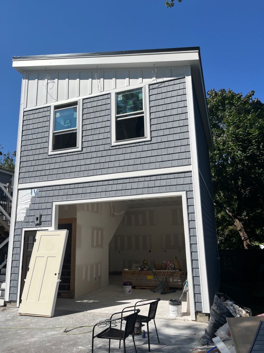 Garage construction