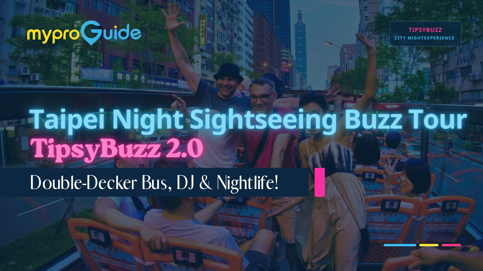 TipsyBuzz Double-Decker Bus