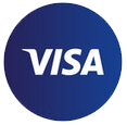 Visa logo: White