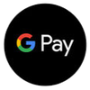 Google Pay logo: a white 
