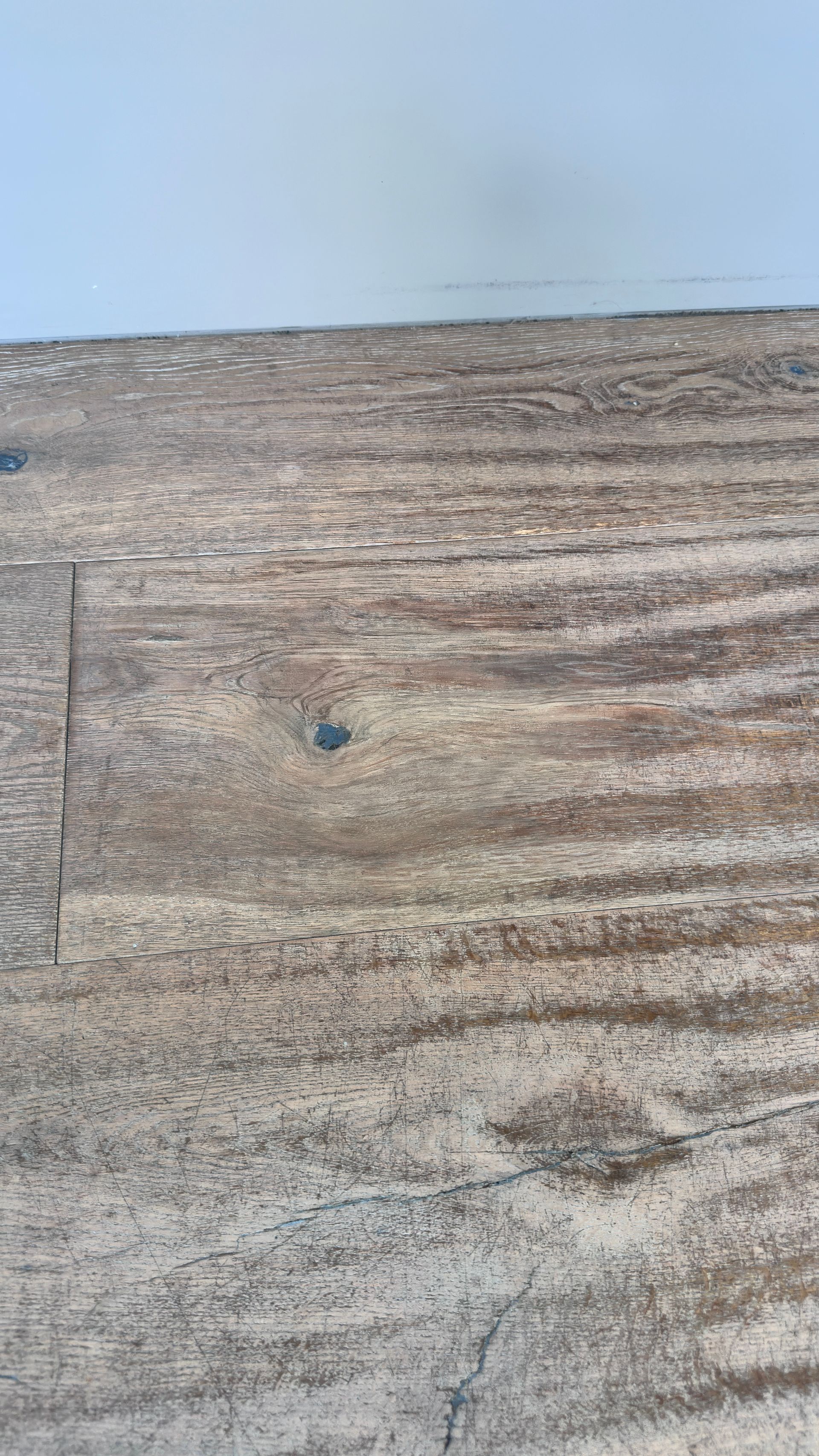 Engineer timber floor repaired — before and after comparison