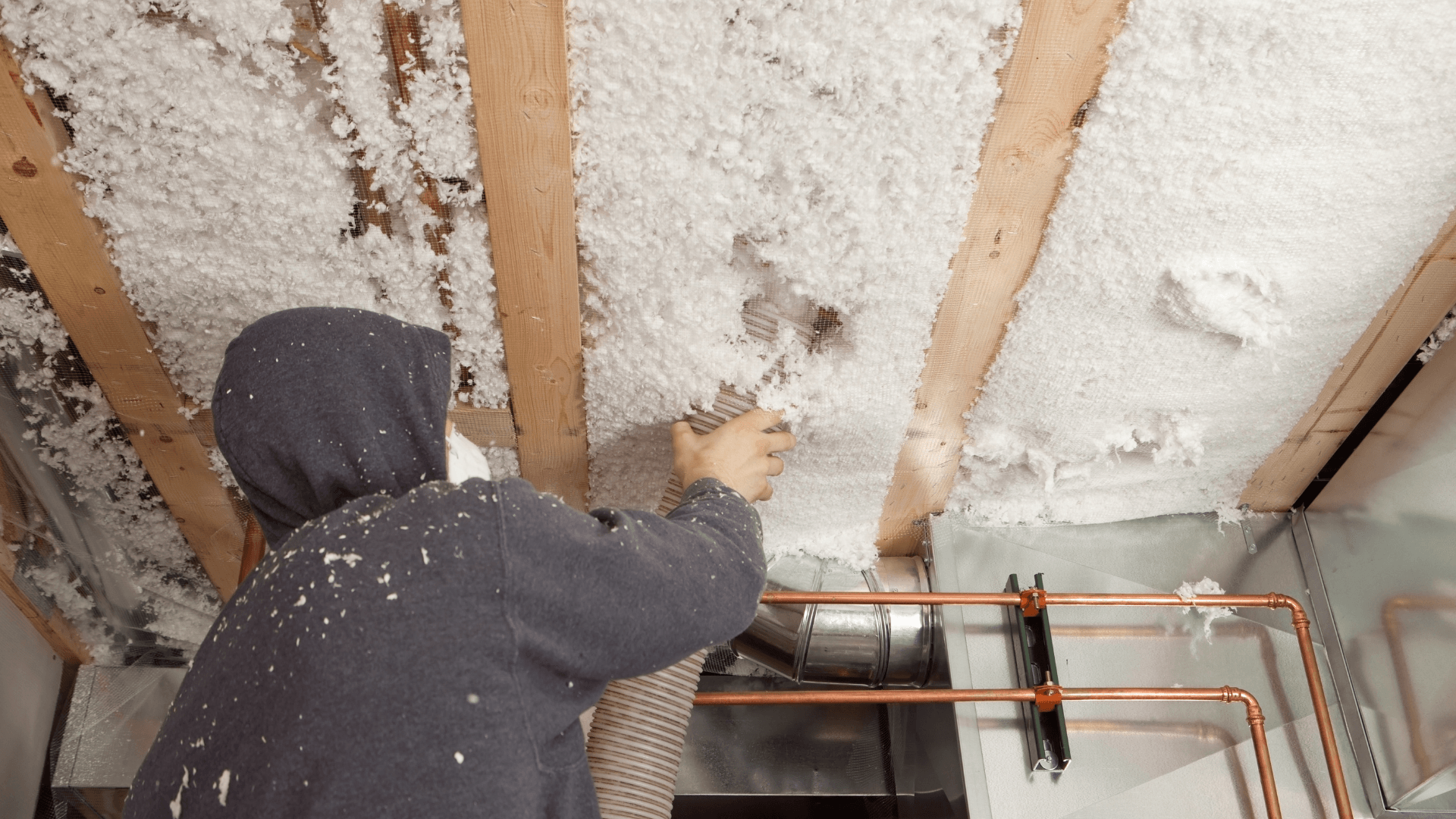 blown-in insulation