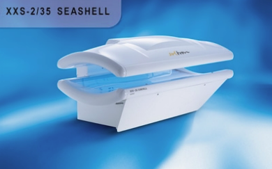White tanning bed, 