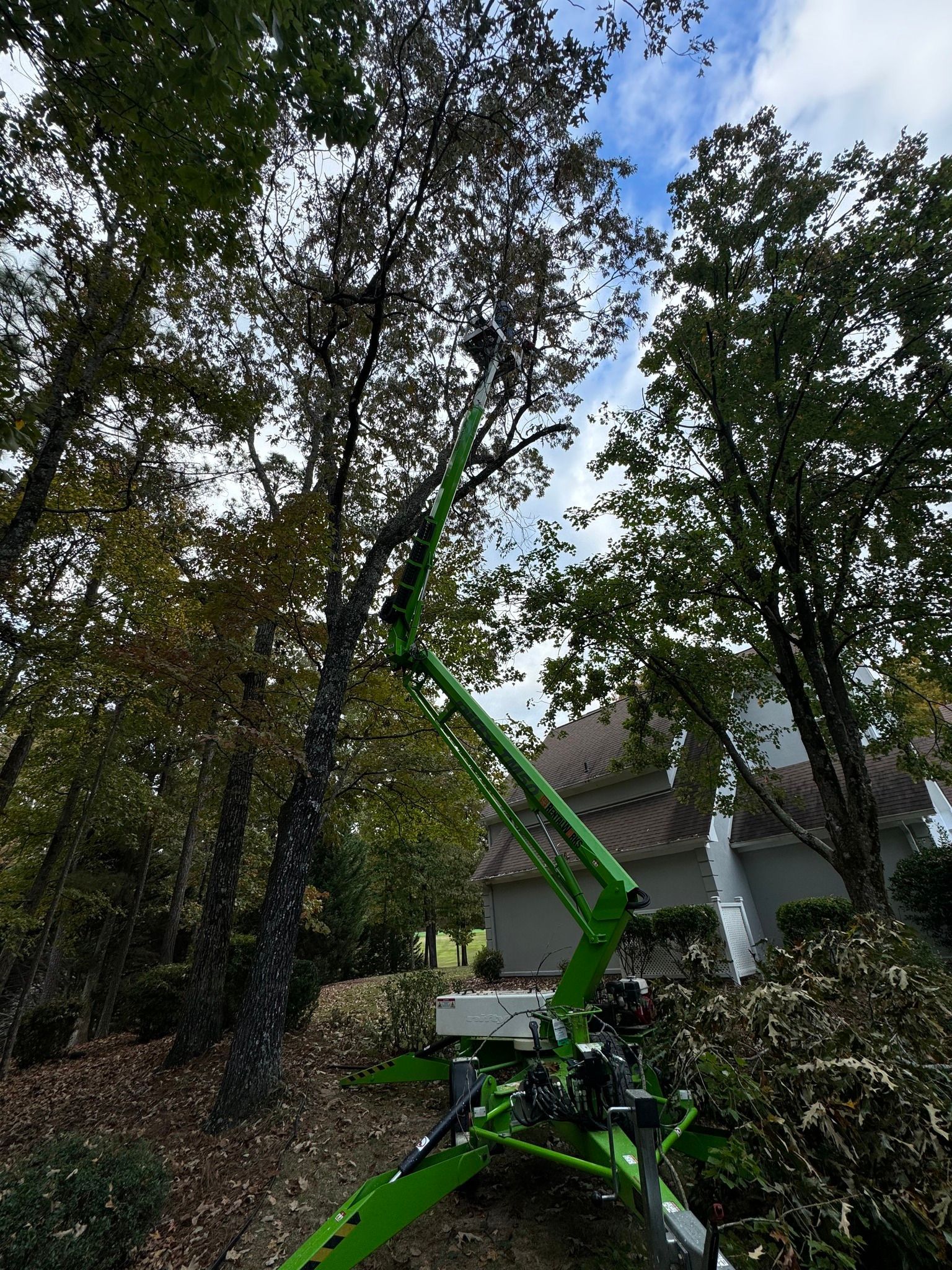On the job
