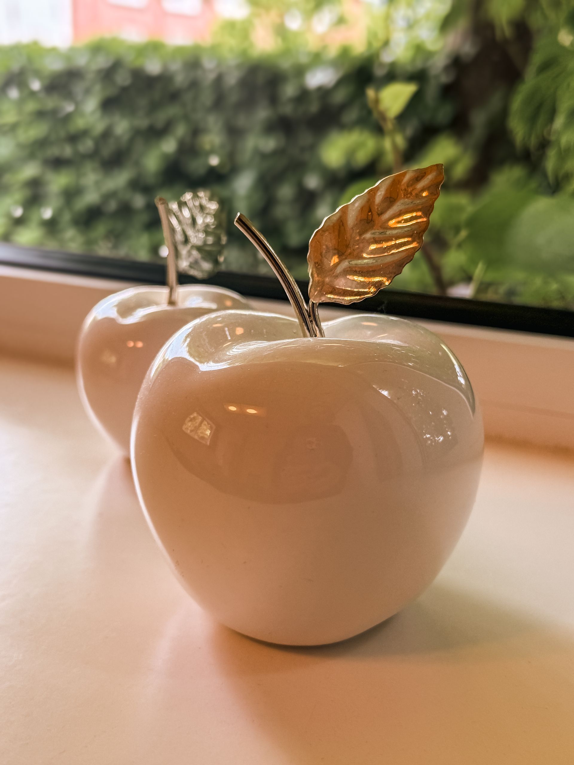 decoratie in het raam