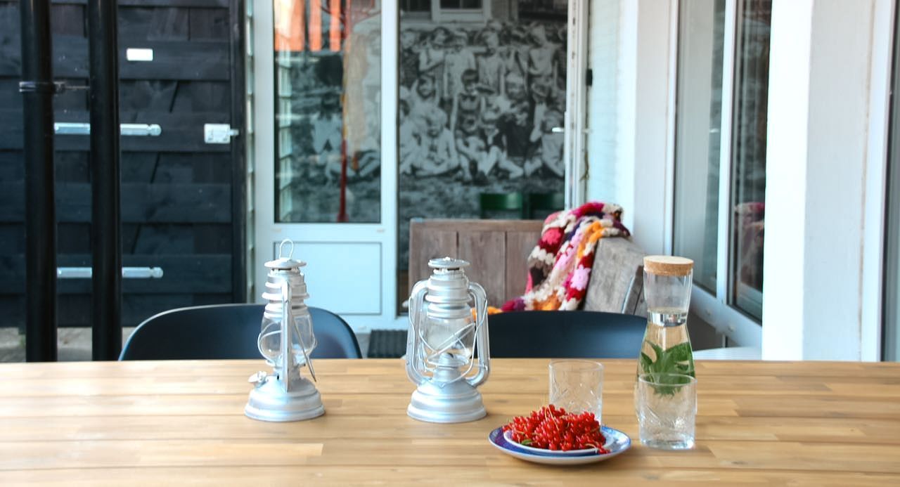 sfeer buitentafel
