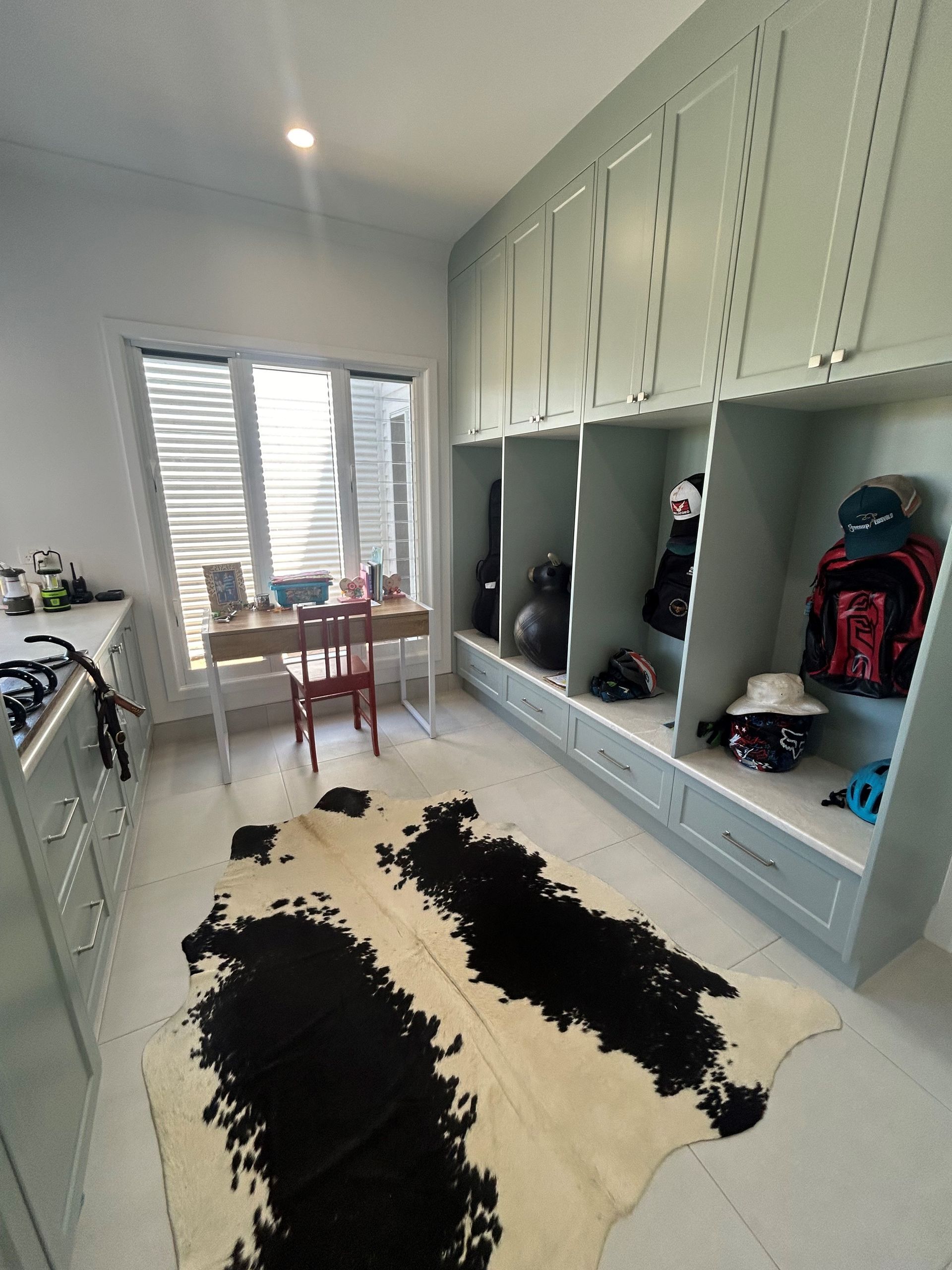 Bright Hallway-style Room With Built-in Cabinets, Window Light — Valley Cabinetmakers Pty Ltd In Biloela, QLD