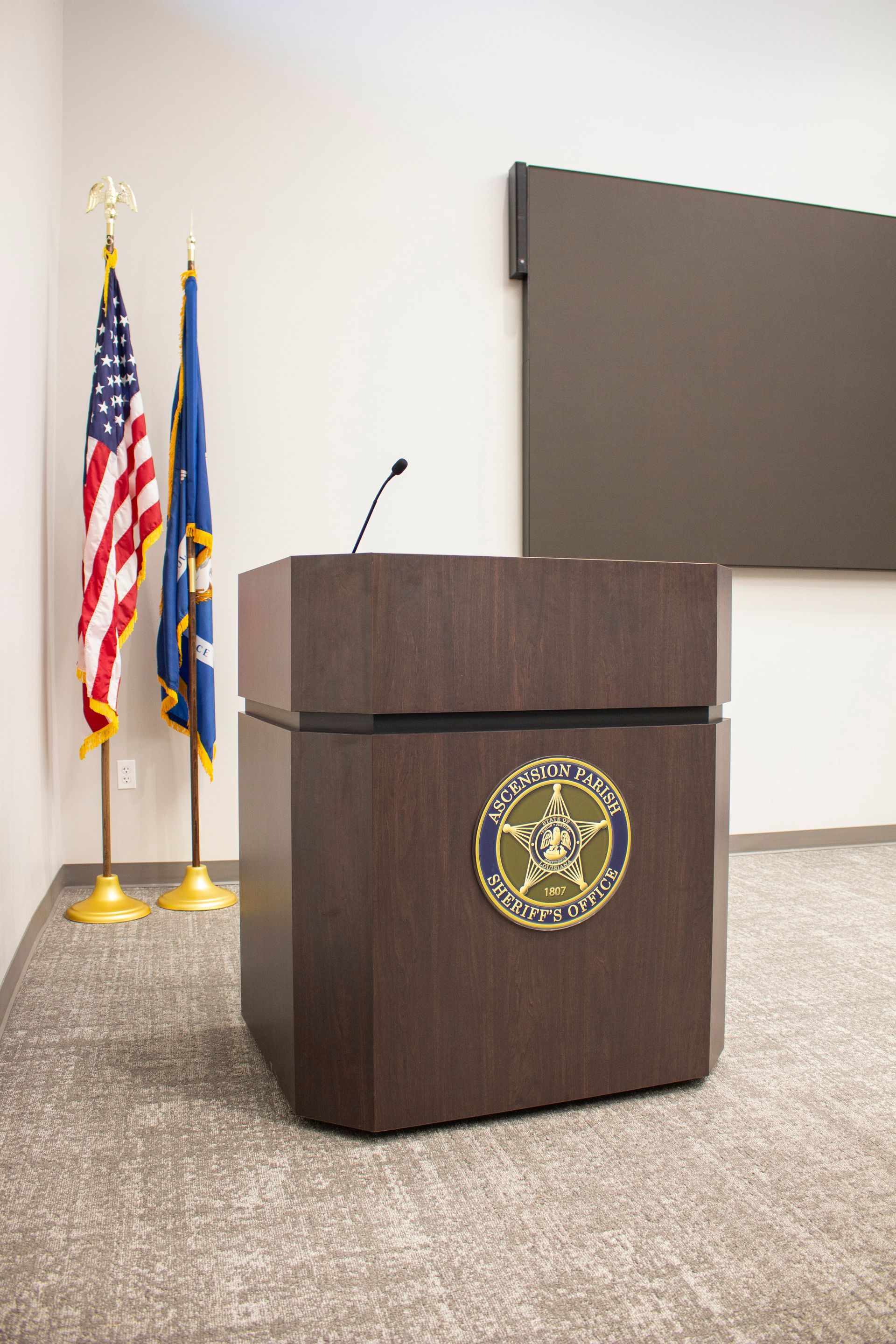 Ascension Parish Sheriff's Department Media Room AV Solutions
