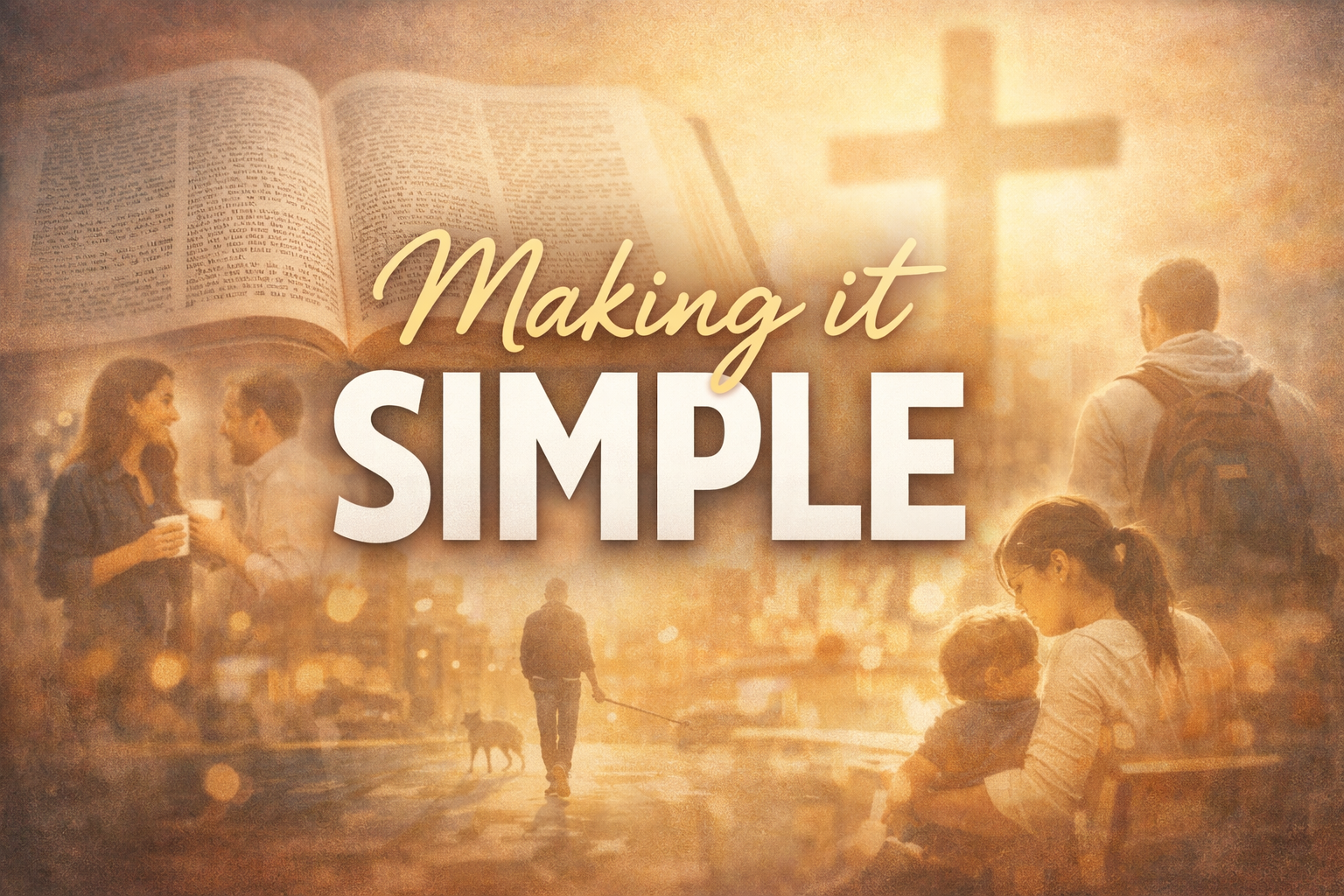 A youtube logo for pastor andy mcdaniel with a cross in a circle.
