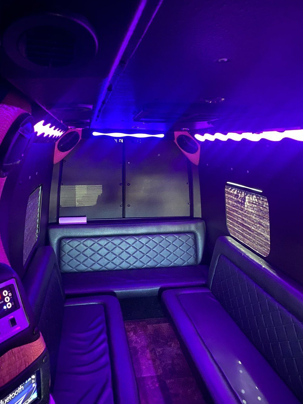 Pink Mercedes Limo Sprinter