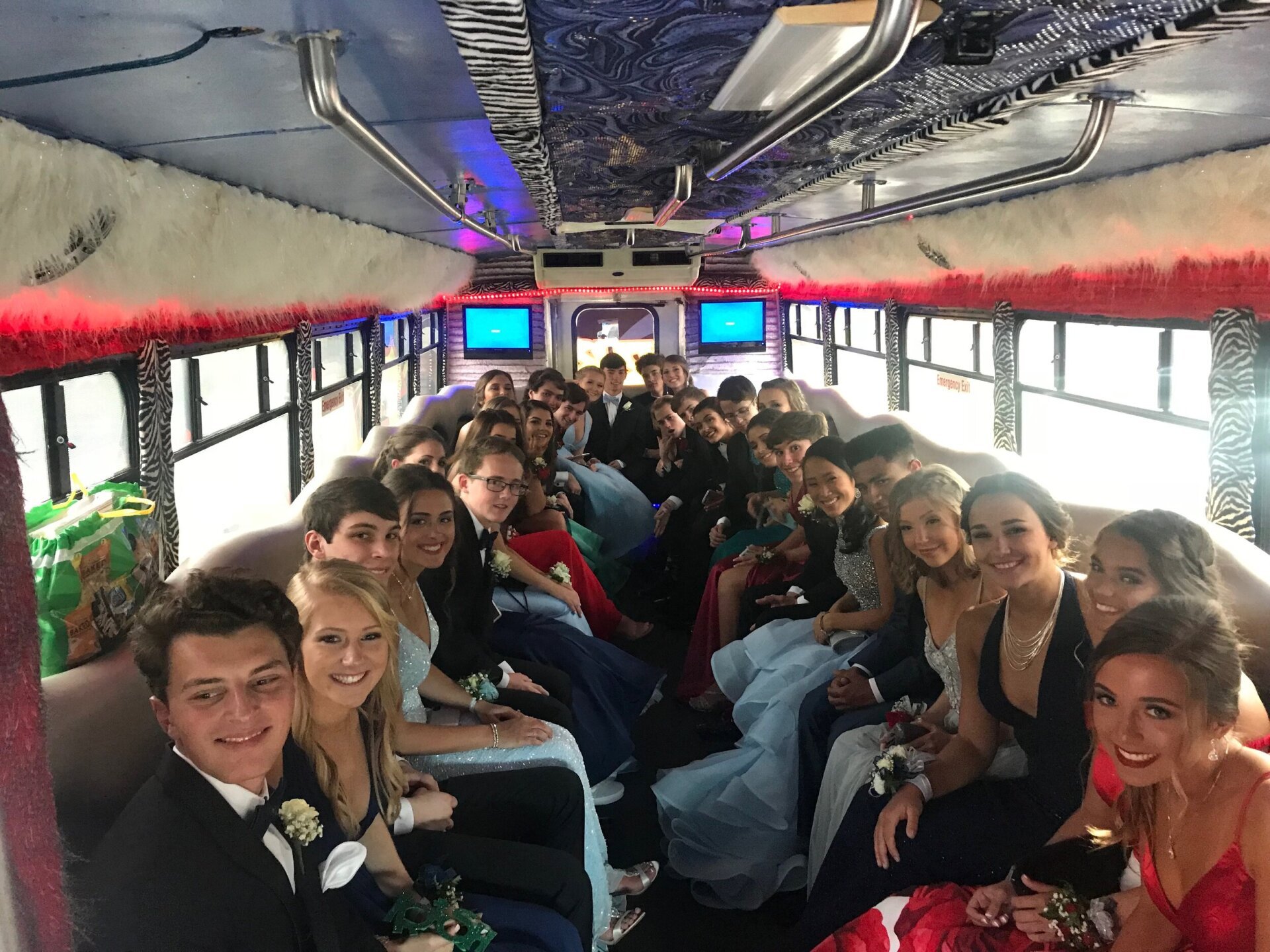 Atlanta's Prom Party Bus Service | Book Your Prom Bus Ride — Fur Bus ...