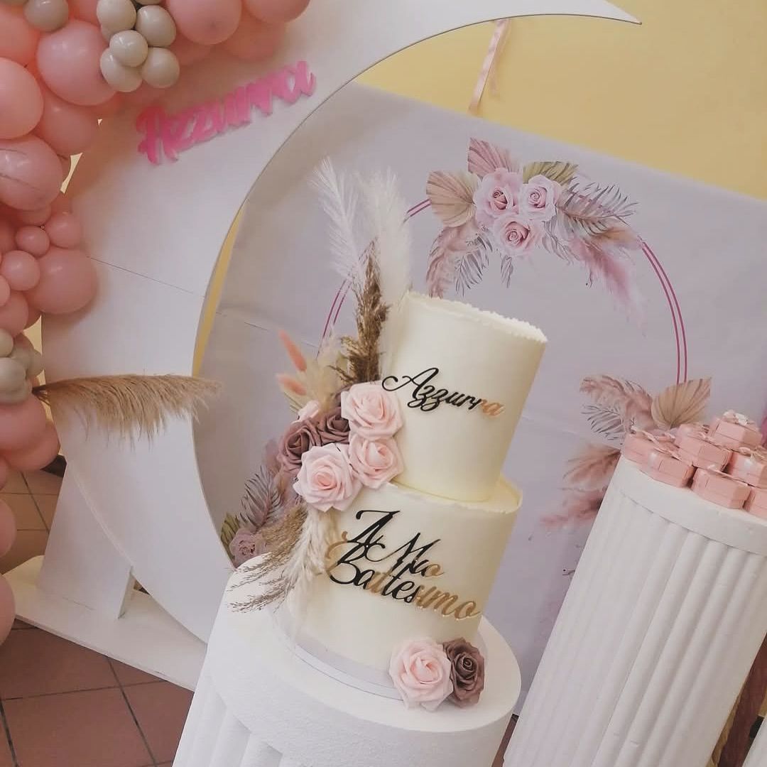 torta personalizzata per battesimo