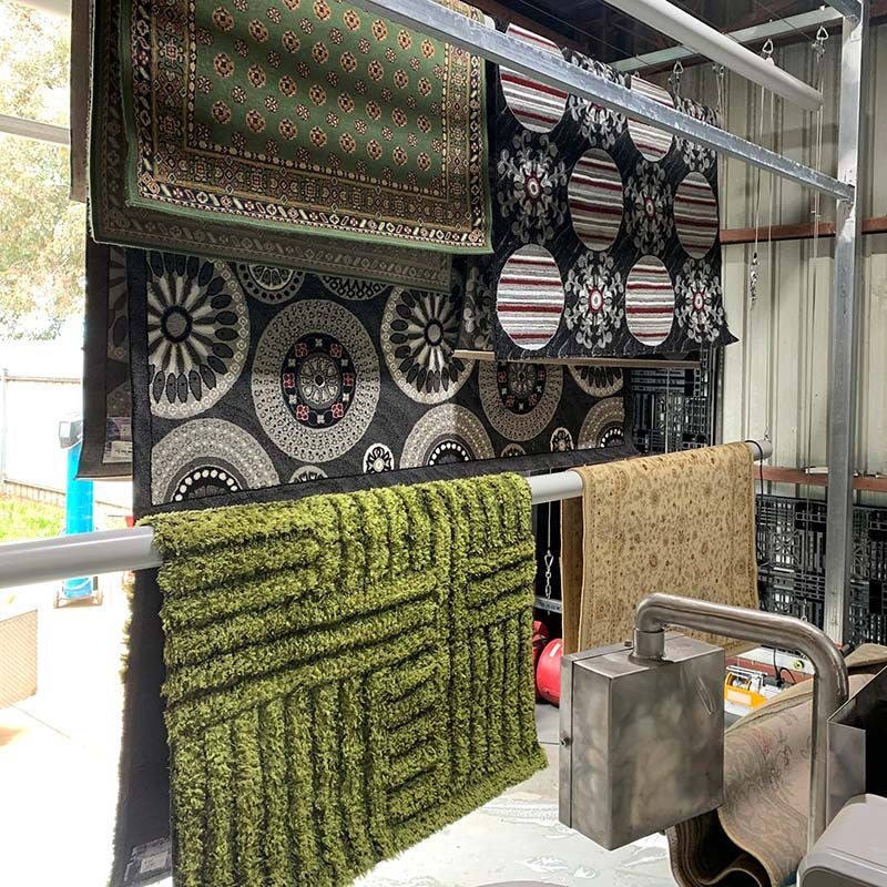 Controlled drying after Rug washing in Bendigo