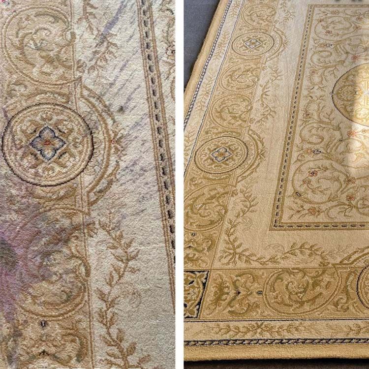 Antique rug cleaning in Bendigo