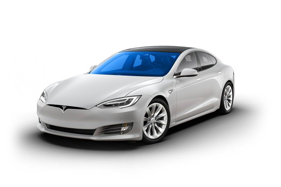 Full Windshield Carbon Tint