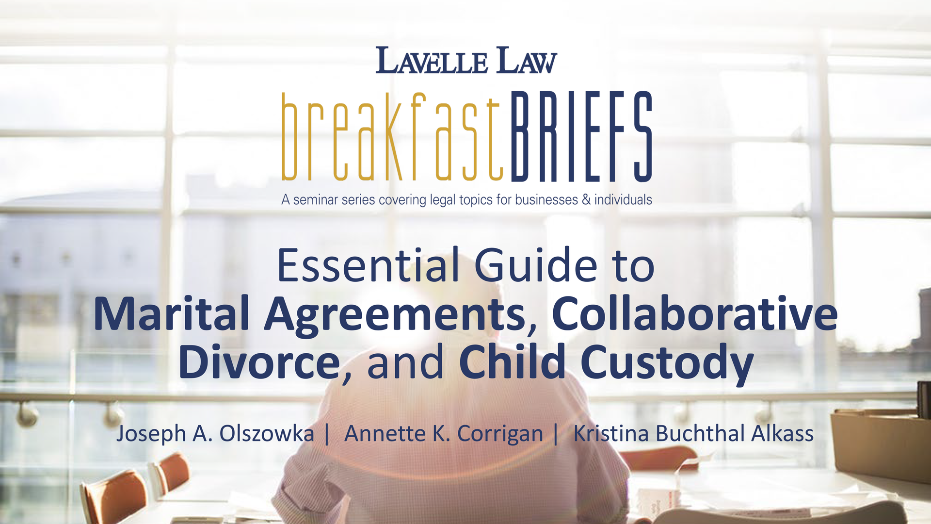 Marital Agreements, Collaborative Divorce, and Child Custody