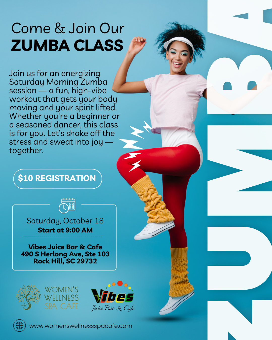 Rise & Radiate | October 18th Zumba Class