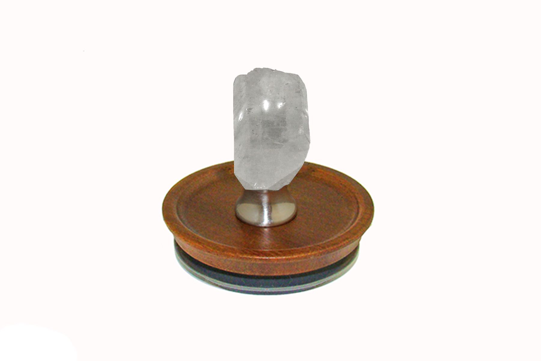 Crystal Quartz Points Jar Topper