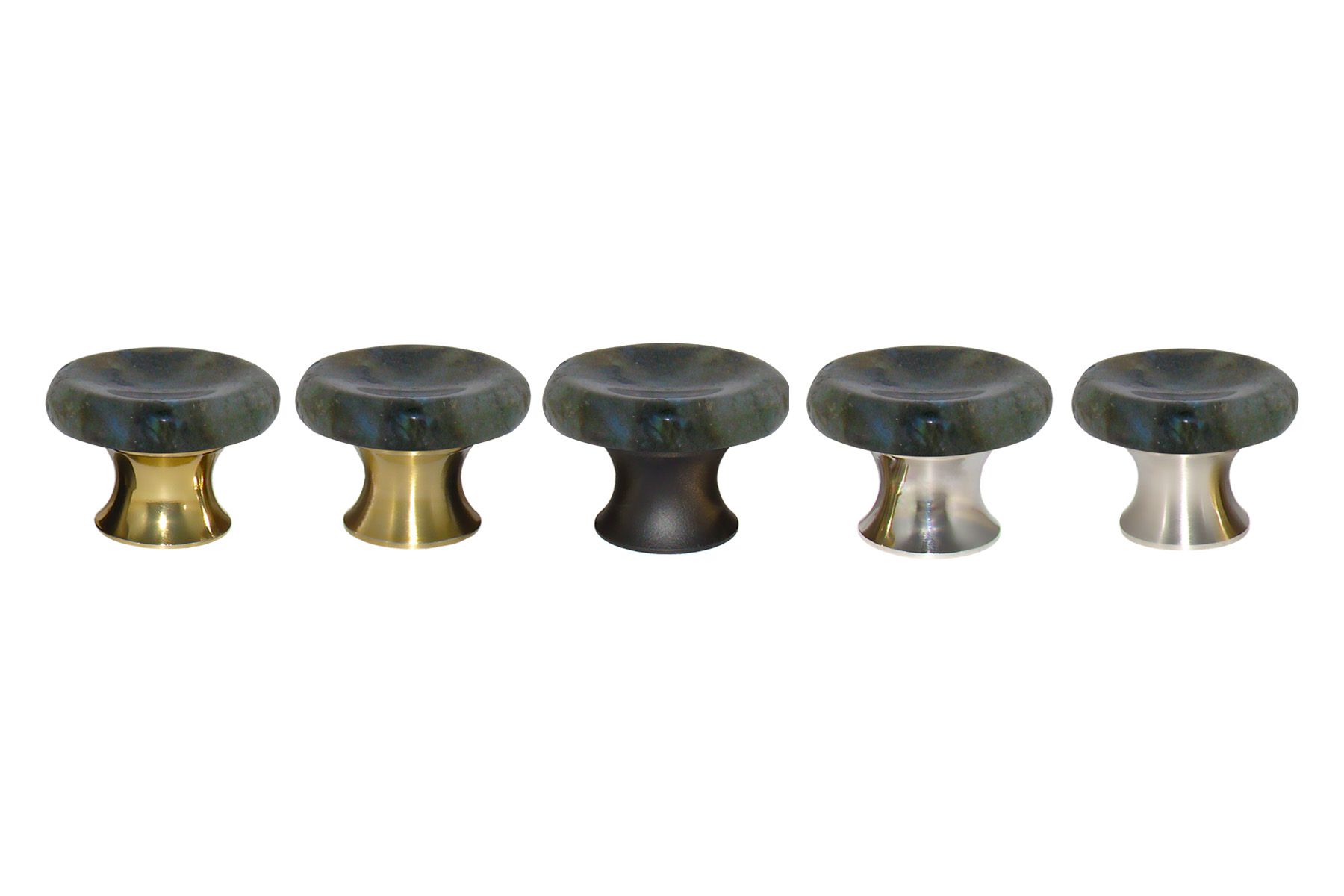Labradorite Worry Stone Cabinet Knob by Myterra