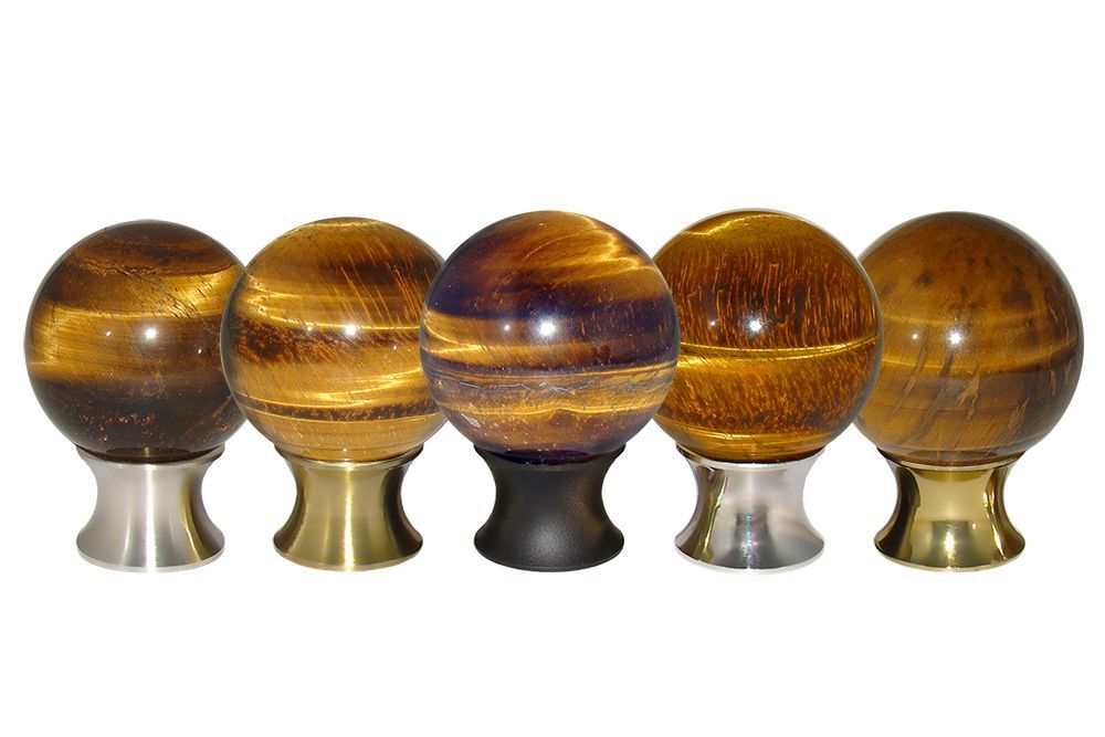 Tiger Eye 35mm Cabinet Knob by Myterra