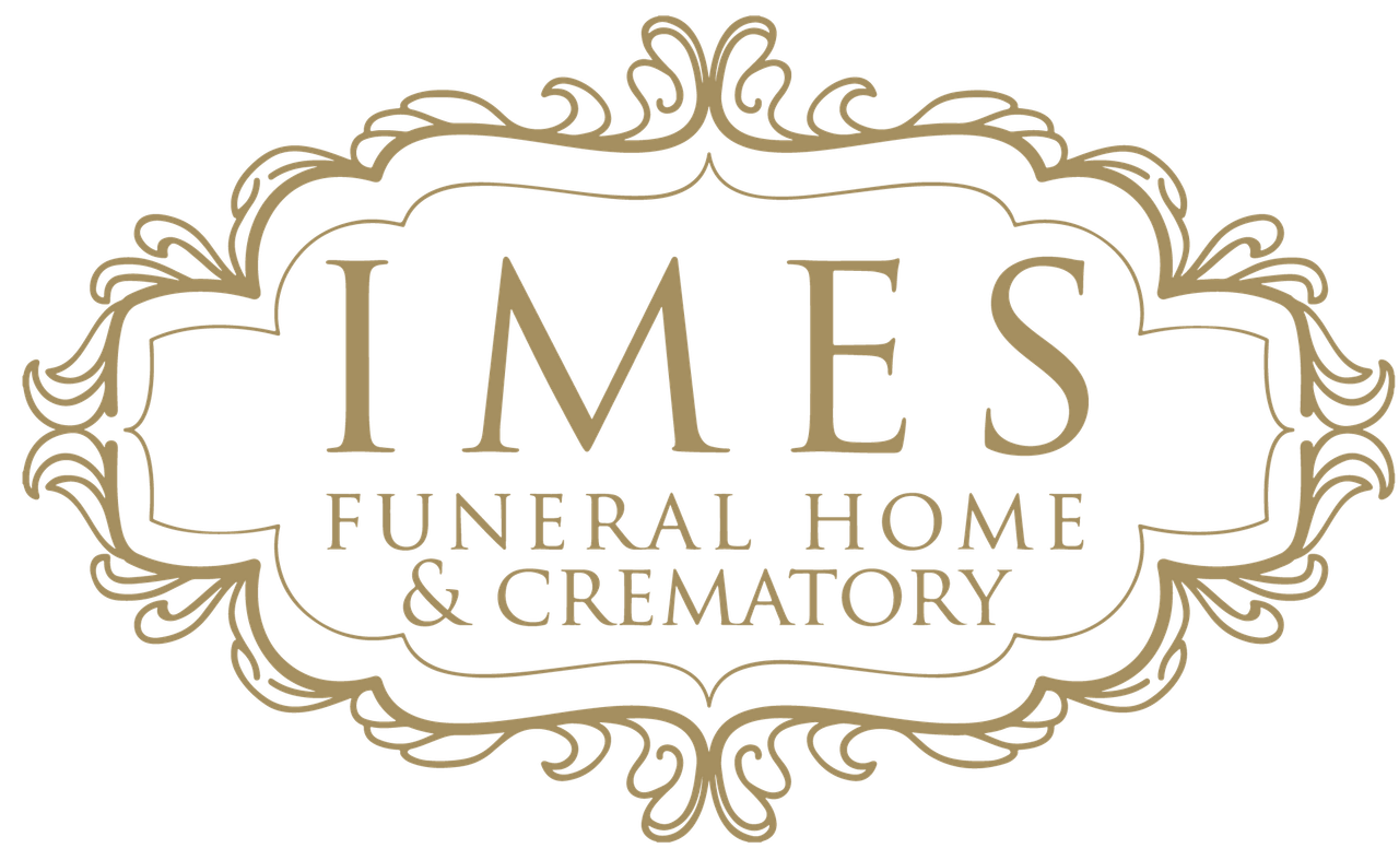 The logo for sample funeral home is shown on a white background.