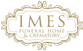 The logo for sample funeral home is shown on a white background.