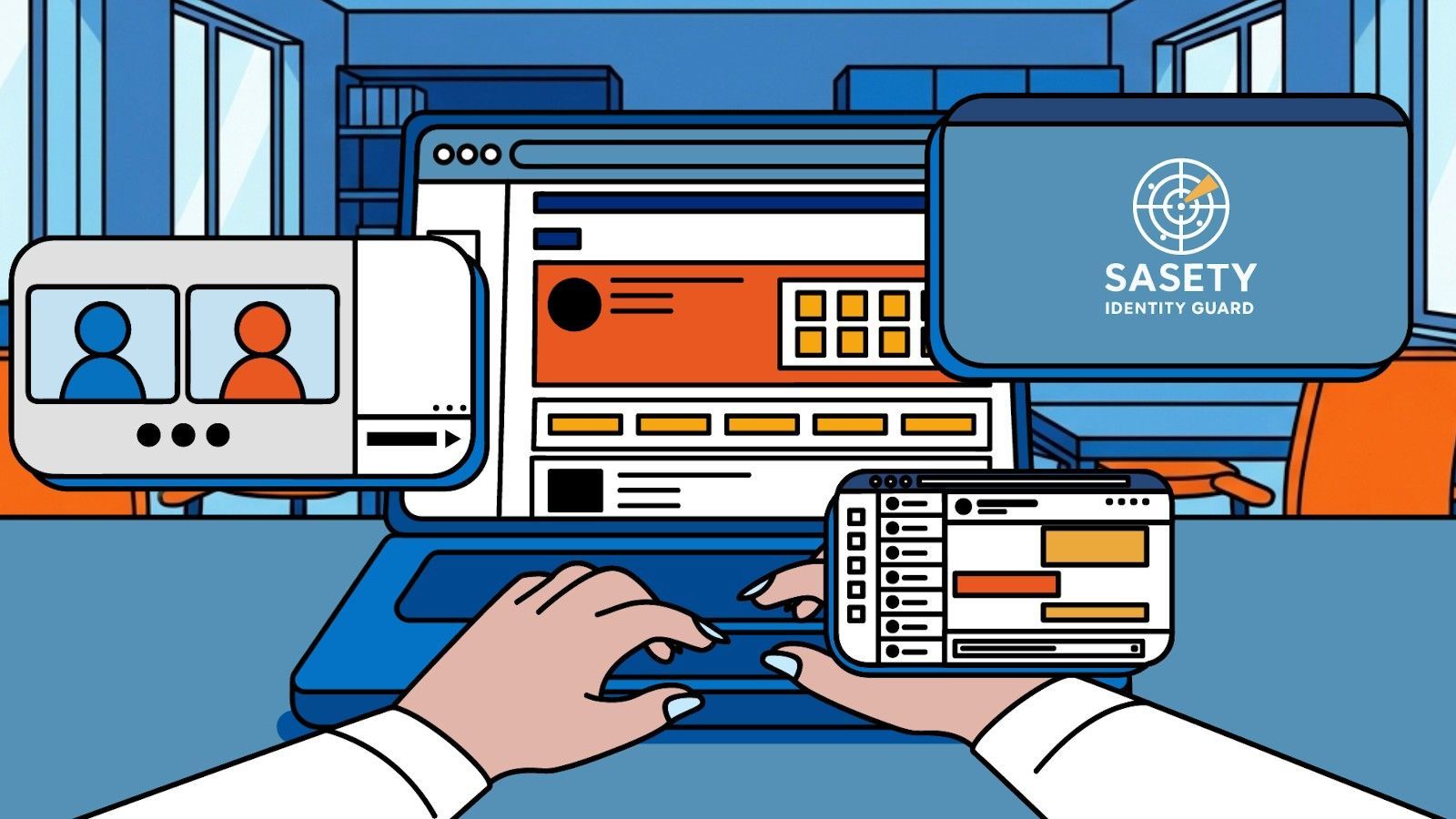 Démonstration : les équipes SASETY pilotent Identity Guard