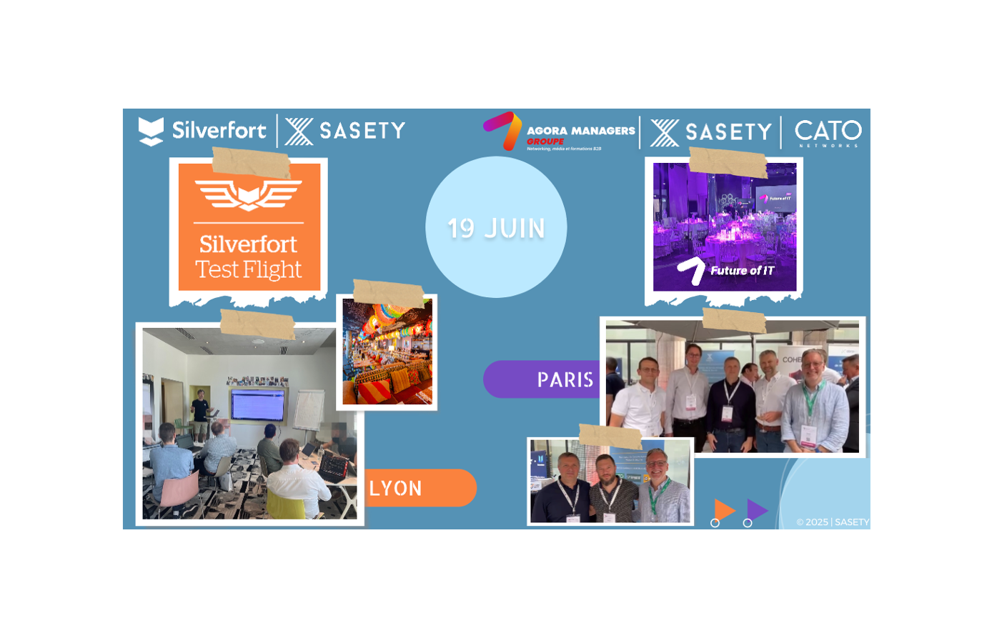 Atelier Test Flight Silverfort x SASETY à Lyon, protection des identités