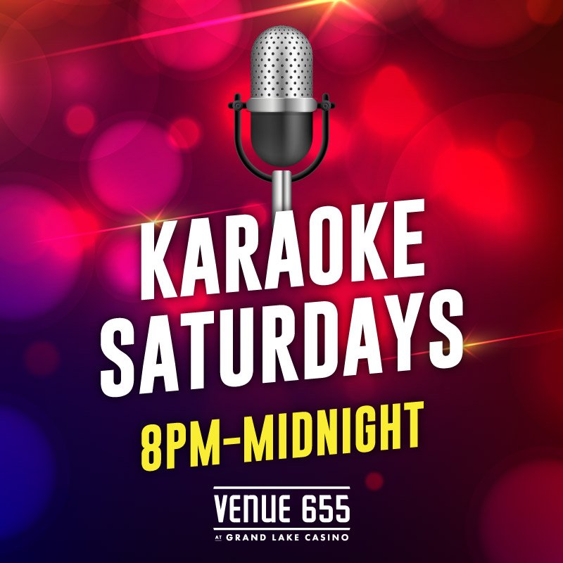 Events at Grand Lake Casino Live Music & Events in Grove, OK