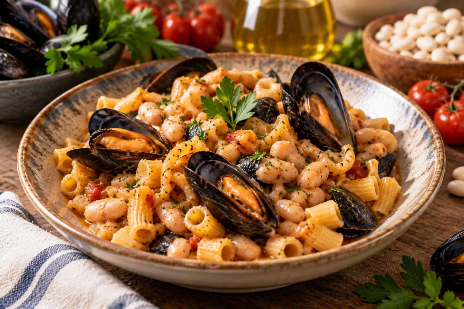 Primi piatti e specialità di mare a Novara