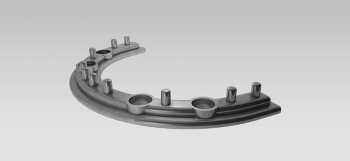Hybrid Bar with Metal Tissue Side