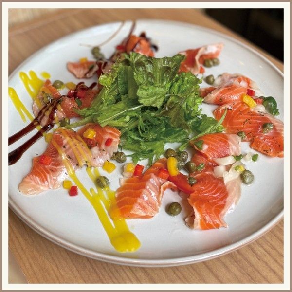 Salmon Carpaccio