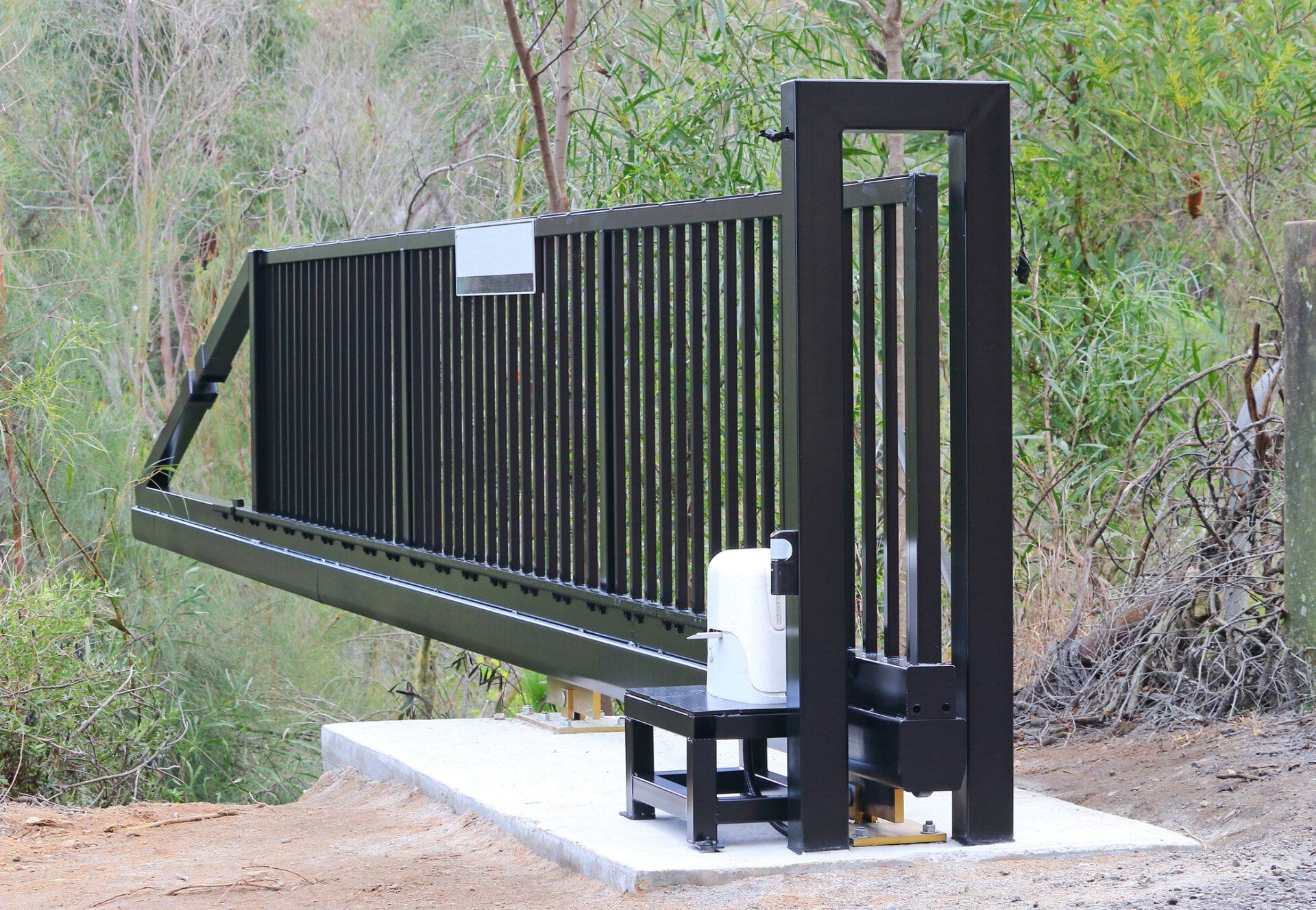 Black Metal Gate Maintenance Service — Sydney, NSW — Australian Gate Centre