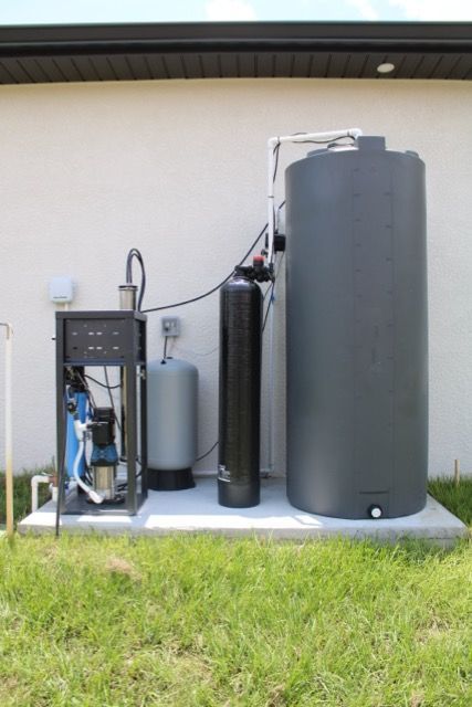 A reverse osmosis system.