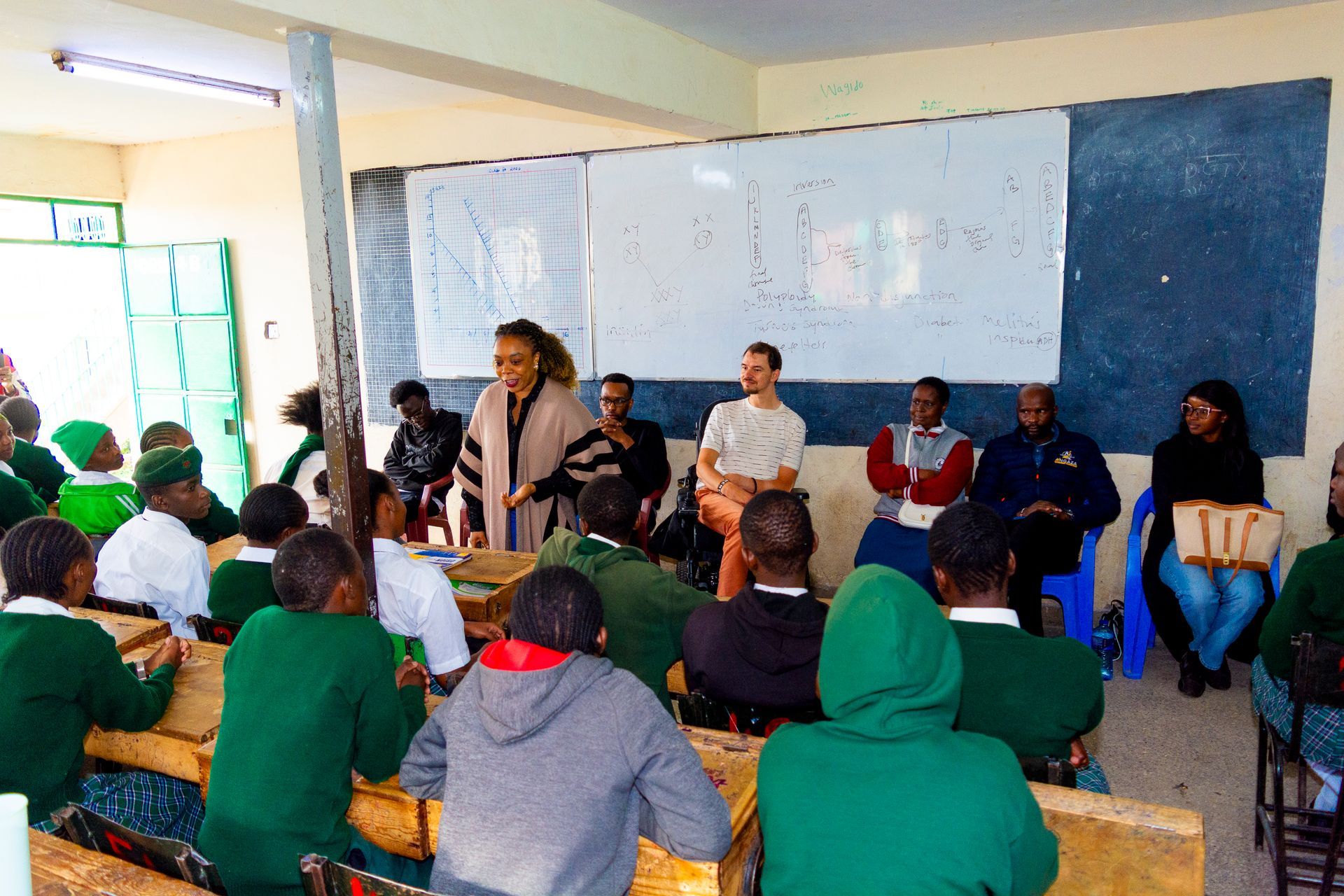 Mentorschap bij Lorna Waddington High School