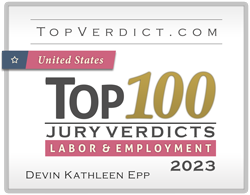 The top 100 jury verdicts labor and employment award for 2023 The top 100 jury verdicts labor and employment award for 2023