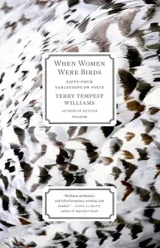 Book cover with black-and-white birds in flight around the title,