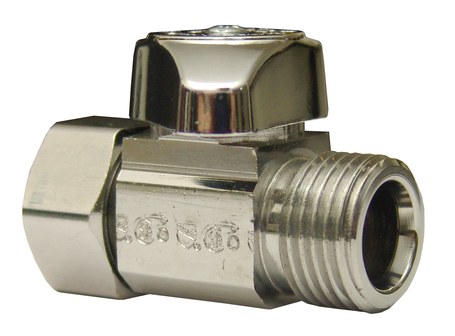 Llave de control 1/4 vuelta p/tubo cobre 1/2
