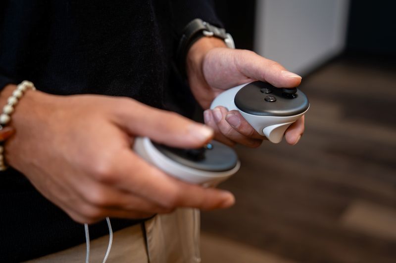VR-sessie bij Revital