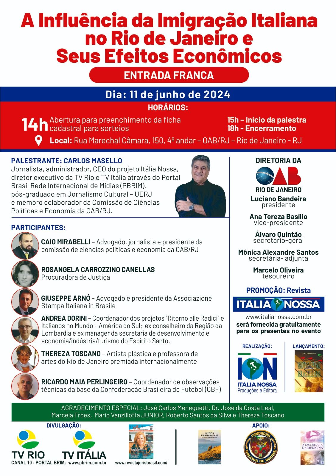A Influência da Imigração Italiana no Rio de Janeiro e Seus Efeitos ...