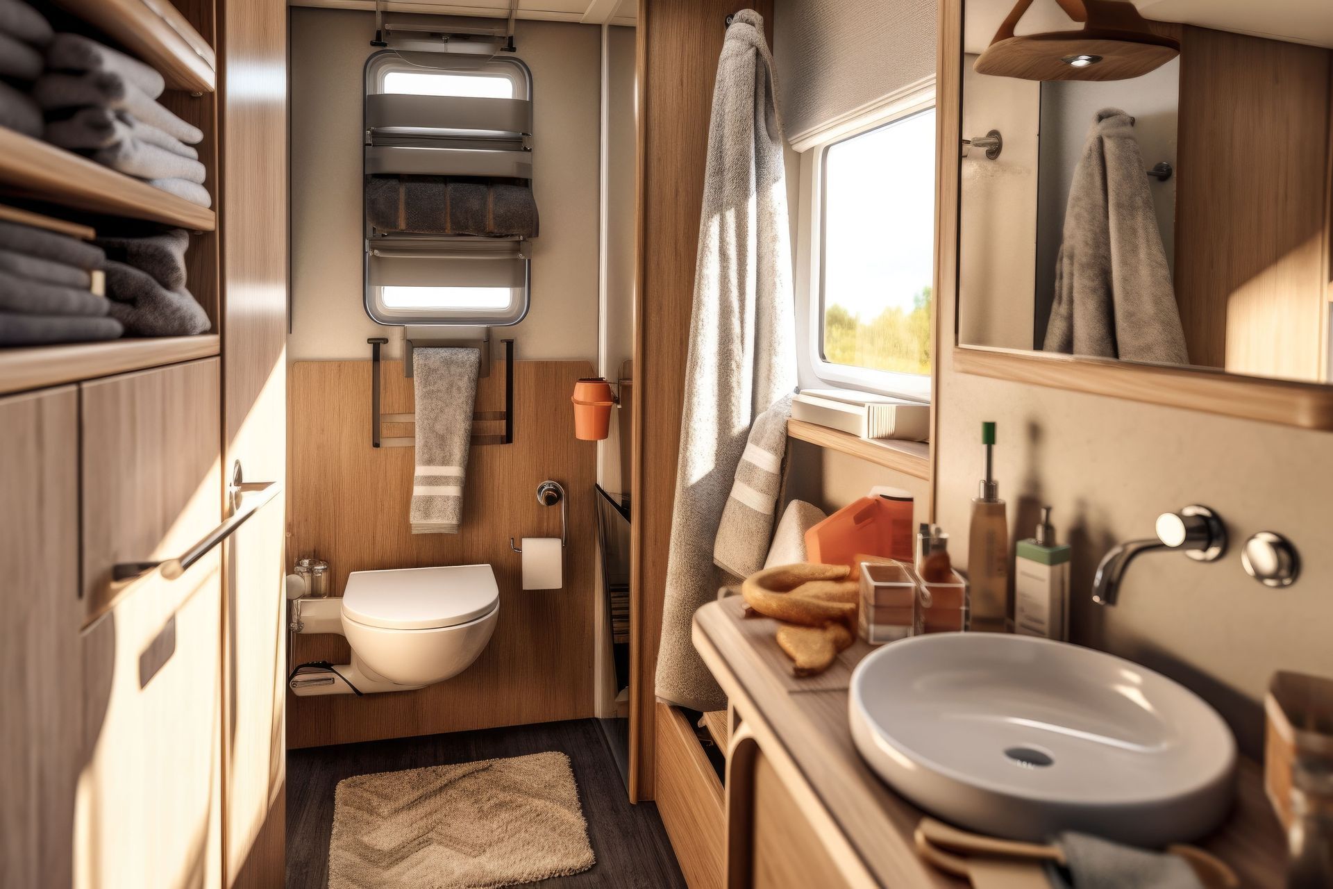 Wohnmobil Toilette