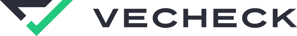 The word check is written in black and green on a white background.