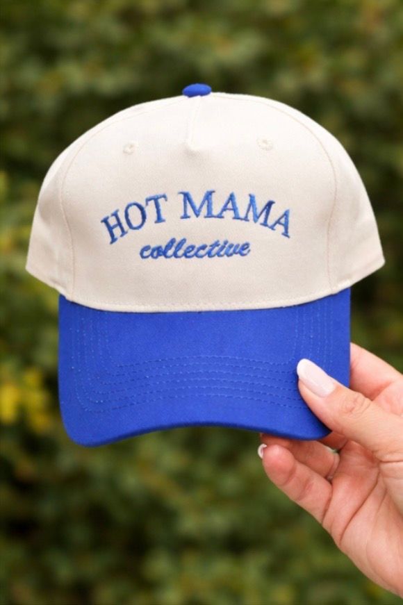 Hot Mama Collective Brush Blue Hat