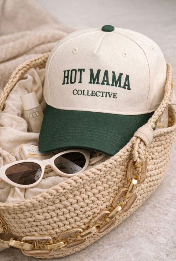 Hot Mama Collective Athletic Green Hat