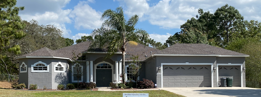 After exterior painting | Spring Hill, FL