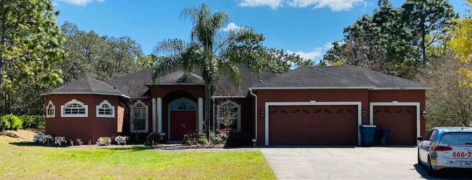 Before exterior painting | Spring Hill, FL