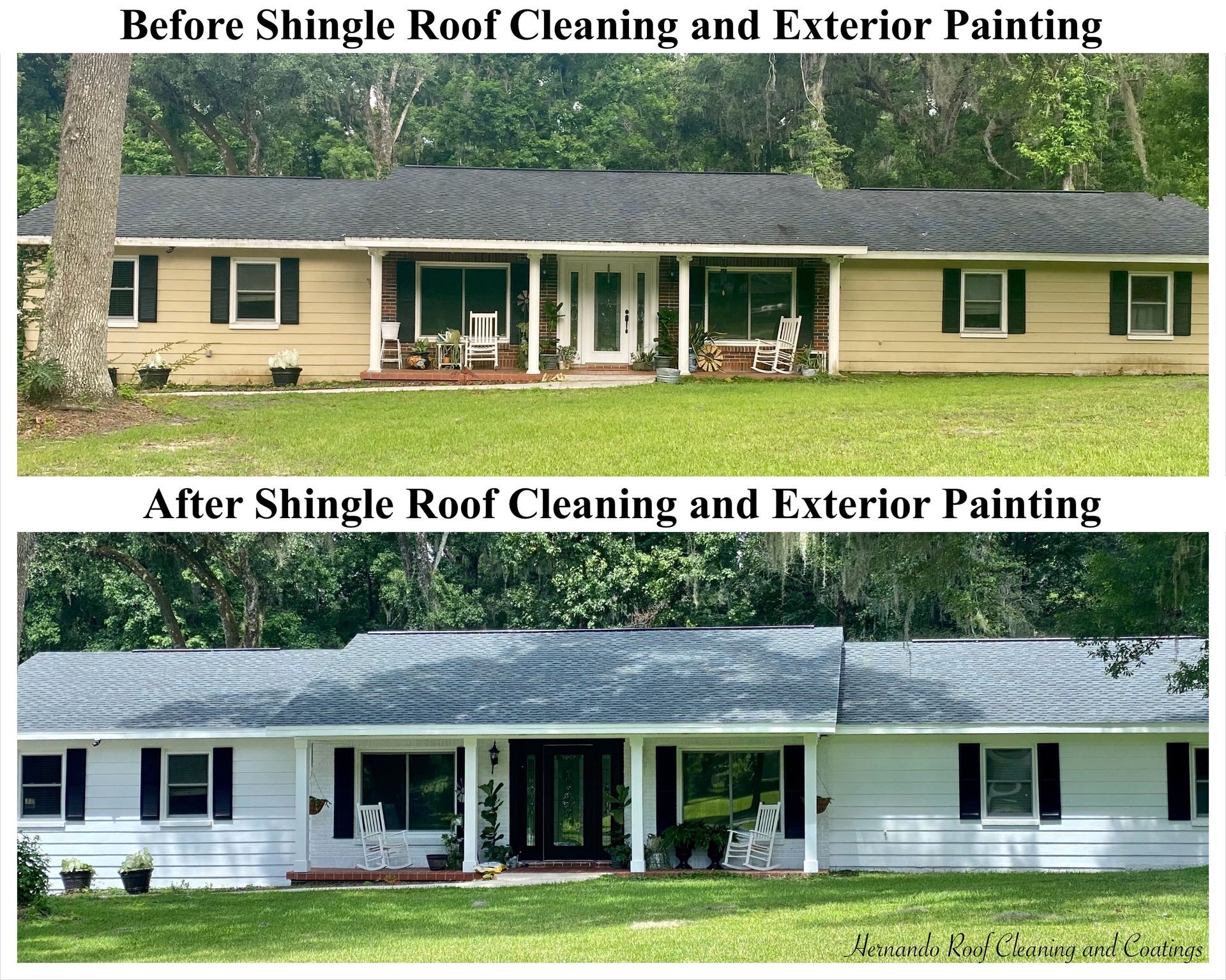 house painting | Spring Hill, FL | Hernando Roof Cleaning & Coatings